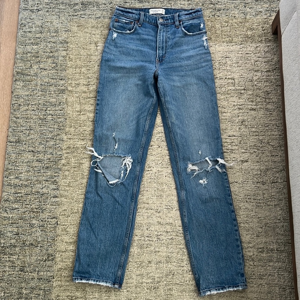 90’s straight ultra high rise